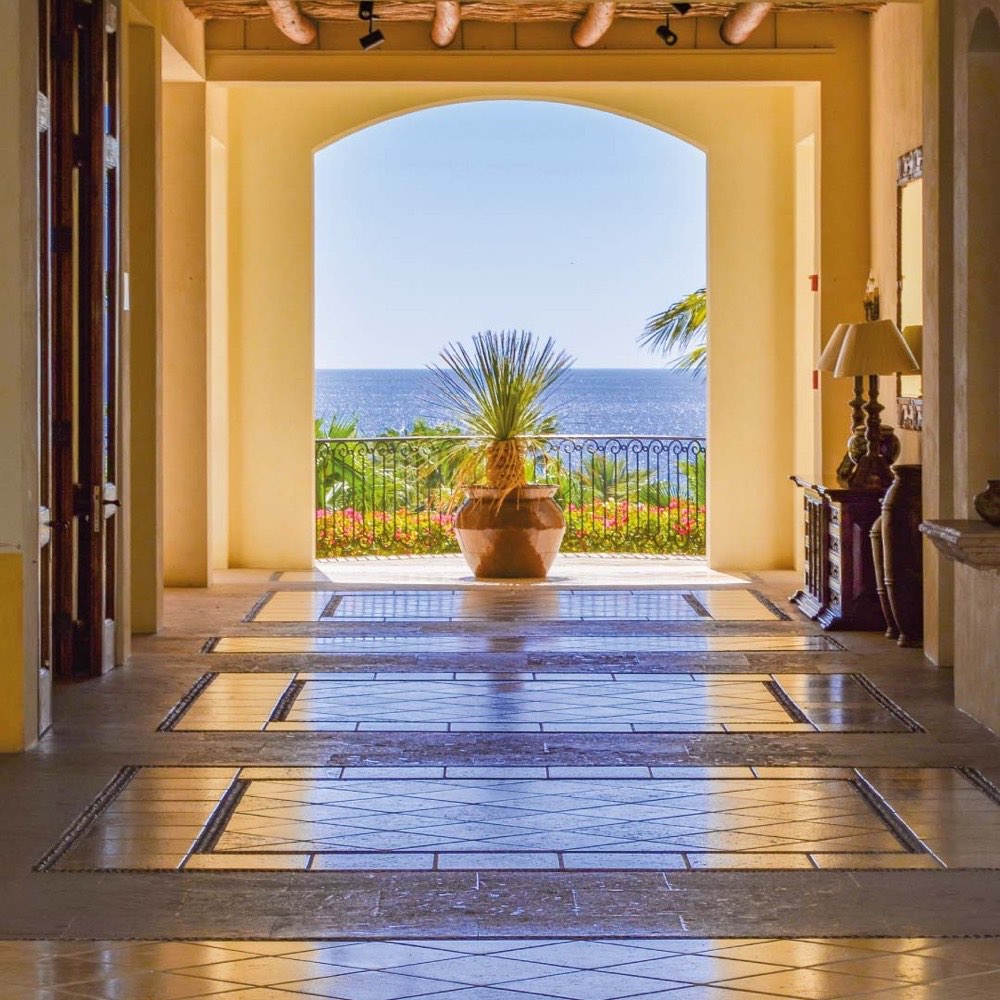 Luxury resort interior